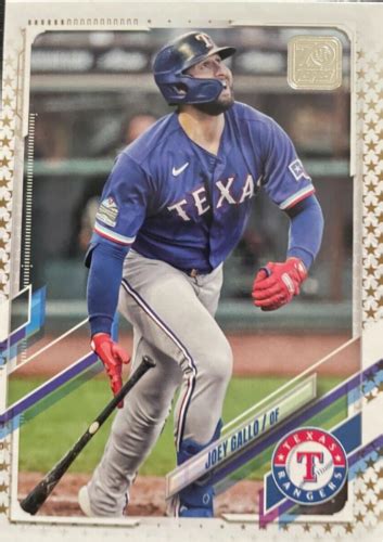 Joey Gallo Texas Rangers Topps Baseball Card Ebay