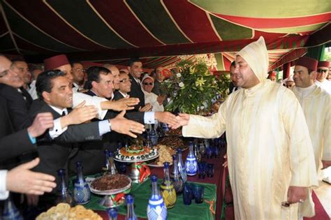 Moroccos King Mohammed Vi Accompanied By Editorial Stock Photo Stock