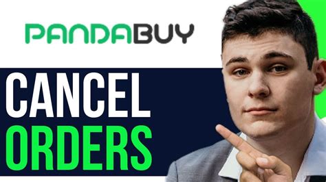 HOW TO CANCEL ORDERS ON PANDABUY NEW METHOD YouTube