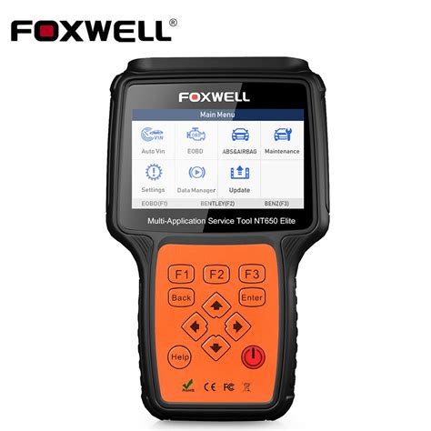 Foxwell Lector De C Digo Nt Elite Obd Epb Dpf Sas Tpms