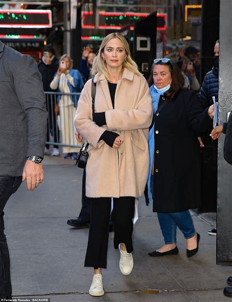 Emily Blunt Wears An Incredible Six Outfits In One Day In New York