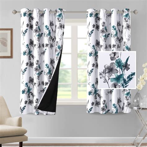 Amazon H VERSAILTEX 100 Blackout Curtains 63 Inch Length 2 Panels