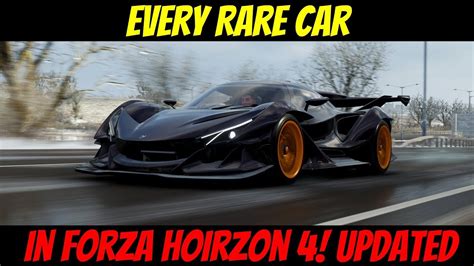 List Of All Rare Cars In Forza Horizon 4 Djupka