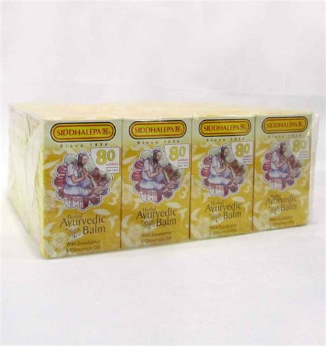 Siddhalepa Herbal Balm Each 50g – Shankar & Co.