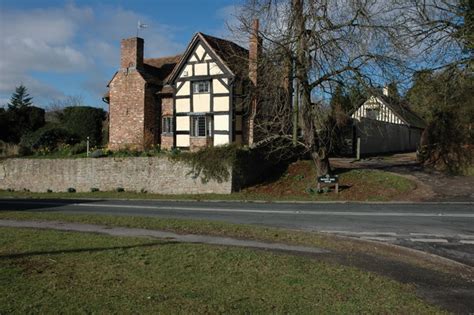 restored cottage  castlemorton  philip halling geograph britain