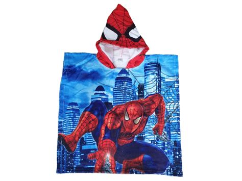 Детско пончо - Спайдър | МЕКСТИЛ - Български хавлии, халати и спално бельо