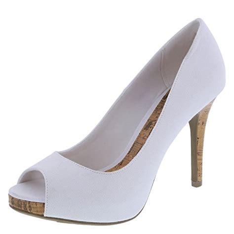 Christian Siriano For Payless Women S White Women S Kate Platform Pump 6 Regular Apparel