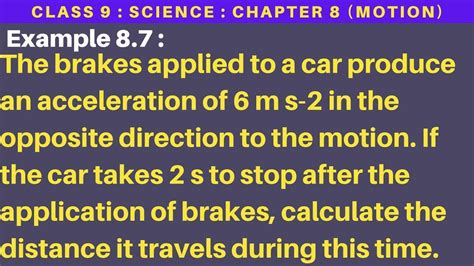 The Brakes Applied To A Car Produce An Acceleration Of 6 M S 2 In The