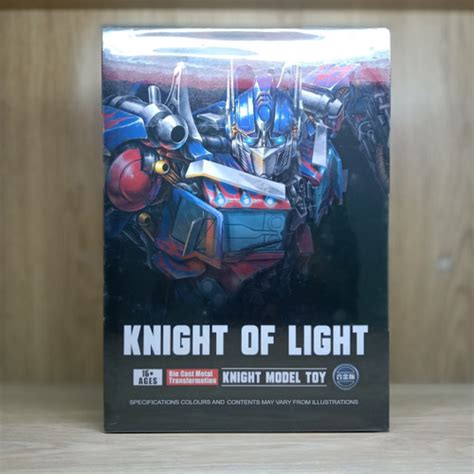 Jual Action Figure Transformers Optimus Prime Knight Of Light Ls03F