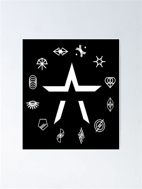 "best of starset band logo symbol" Poster for Sale by mshotboulte3 ...