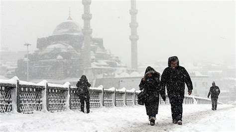 Meteoroloji Uyard Bahar Havas Bitiyor Kar Ya Geliyor