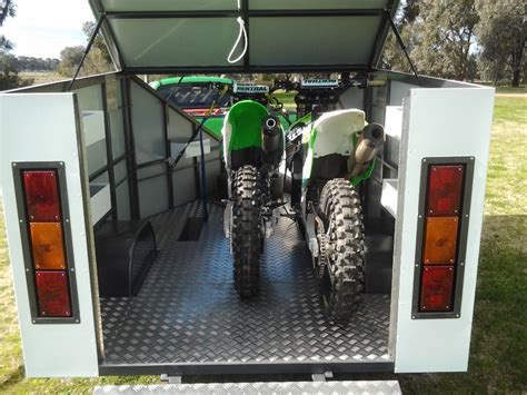 How To Build An Enclosed Motorcycle Trailer