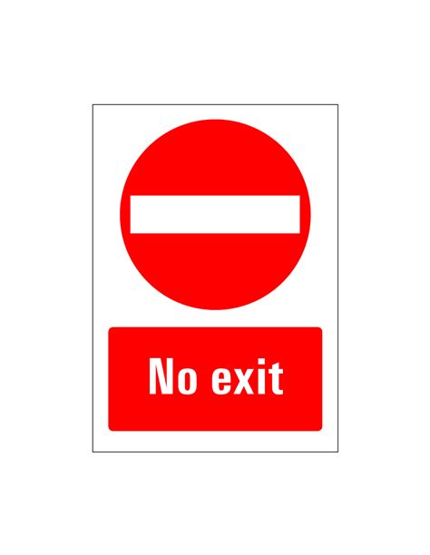 No Exit Sticker Kopen Bestel Nu Online