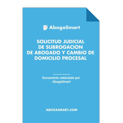 Introducir 44 Imagen Modelo De Escrito De Cambio De Domicilio Procesal Abzlocalmx