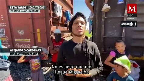 Migrantes Quedan Varados En Guanajuato Maquinista Desconect Los