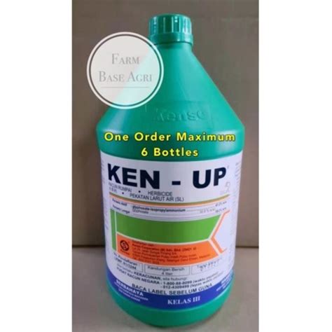 Promo L Ken Up Glyphosate Weed Killer Herbicide Racun Rumpai