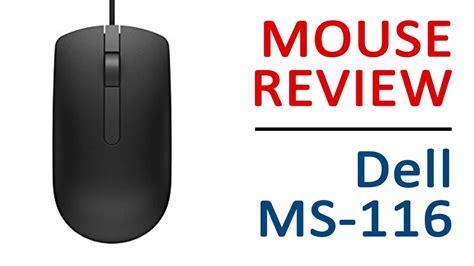 Dell Ms116 Mouse Unboxing Close Look Review Youtube