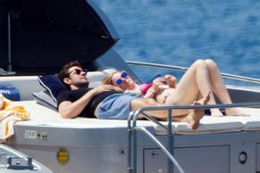 Emily Blunt Sexy Bikini On A Boat In Italy AZNude