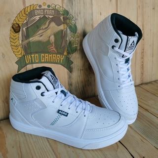 Jual Aerostreet Hoops Putih Putih Sepatu Sneakers Casual Sekolah Pria