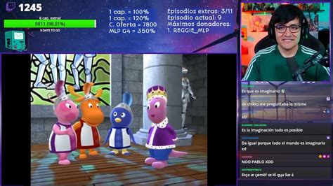 Jugandor Reacciona A Backyardigans Cap Los Caballeros Youtube