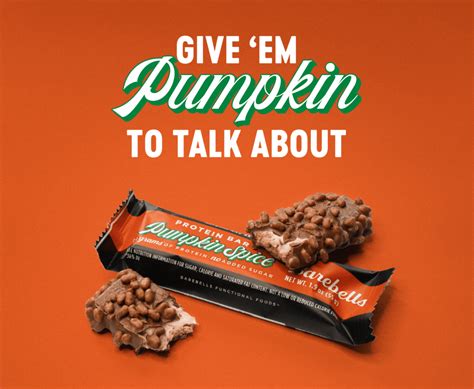 Pumpkin Spice Protein Bar Launches Exclusively In Us Barebells