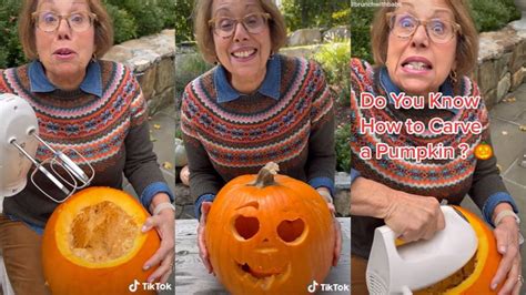 TikTok Grandma Shares Pumpkin Carving Tips For Halloween Miami Herald