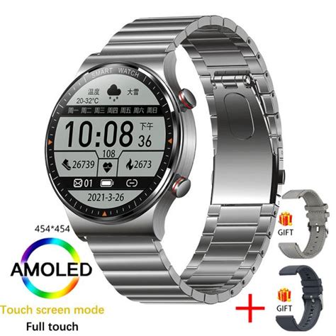 Buy Luik 2022 Nieuwe Amoled Screen Smart Horloge Mannen Bluetooth Call