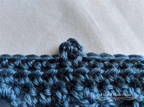 Picot Stitch Crochet Tutorial · I Need It Crochet Designs