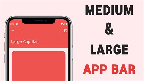 Medium Large App Bar Flutter Tutorial YouTube