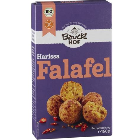 Falafel Harissa Me Anica Za Pripravo Brez Glutena Bauckhof G Avena