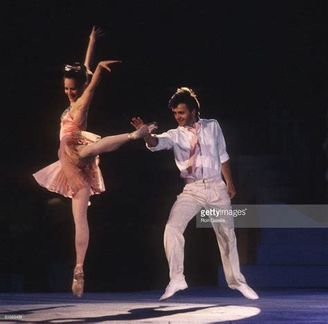 Leslie Brown And Mikhail Baryshnikov Mikhail Baryshnikov Dance