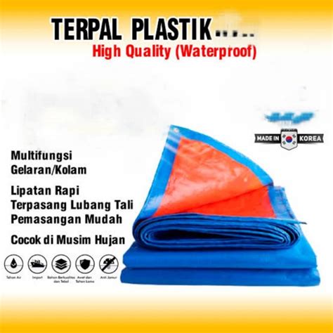 Jual Terpal Tenda Plastik Type A A A Ukuran X X X X X X