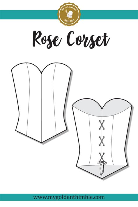 Classic Free Corset Pattern And Tutorial Pdf Download