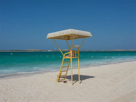 Premium Photo Corniche And Beach Of Abu Dhabi