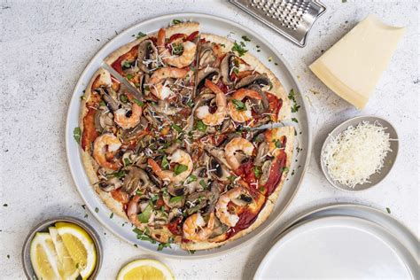 Mushroom Prawn Pizza A Better Choice