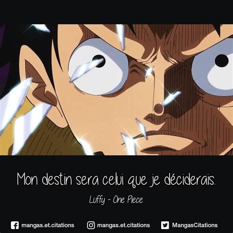 Citation De Luffy OnePiece