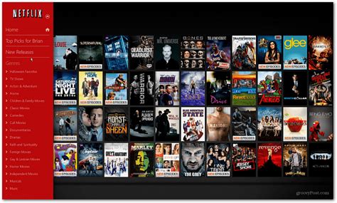 Netflix Launches Official Windows 8 App