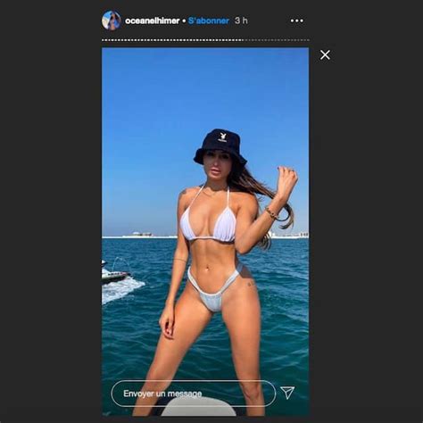 Océane El Himer Les Marseillais très sexy en bikini