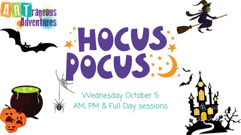 Hocus Pocus | ARTrageousAdventures