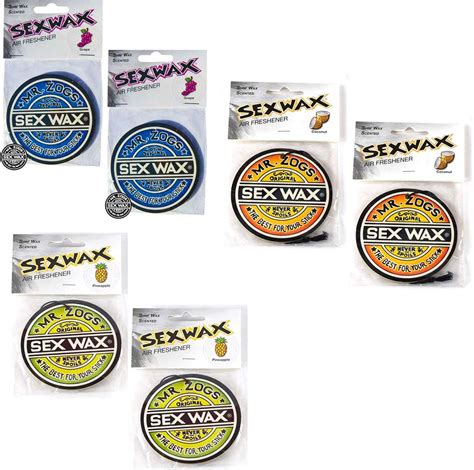 Amazon Sex Wax Mr Zoggs Air Freshener Logo Pack Pineapple Coconut Health Household