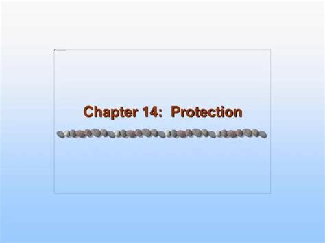 Ppt Chapter 14 Protection Powerpoint Presentation Free Download