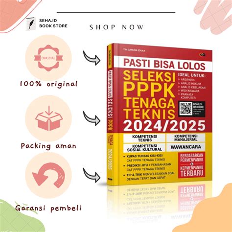 Jual Buku Pasti Bisa Lolos Seleksi Pppk Tenaga Teknis