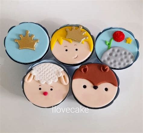 Aplique Comestível Cupcake Pequeno Príncipe Elo7