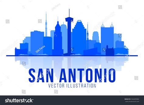 398 San antonio skyline Stock Vectors, Images & Vector Art | Shutterstock