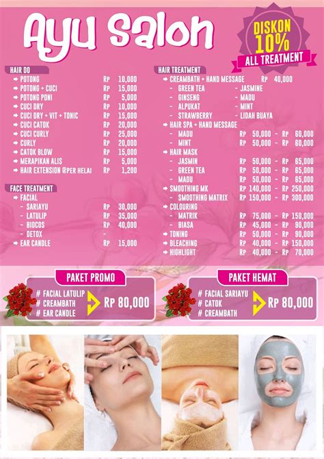 Share Everything Desain Brosur Salon Kecantikan