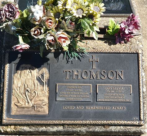 Stephen Jon Thomson Find A Grave Memorial