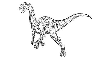 9 Magnifique Coloriage Velociraptor Images COLORIAGE