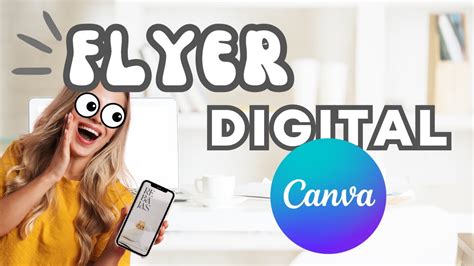 Como hacer un FLYER DIGITAL con CANVA Tutorial de Canva en español