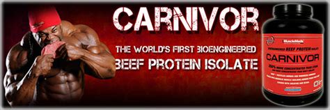 Musclemeds Carnivor Beef Protein Isolate 18kg