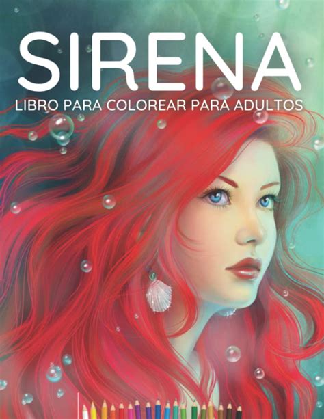 Buy Sirena Libro Para Colorear Para Adultos Un Maravilloso Libro Para